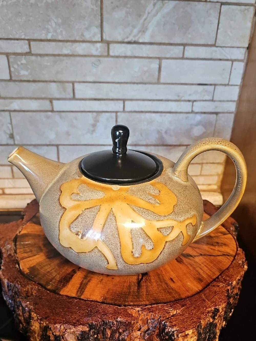Ceramic Teapot and Cup Set By Pier 1 Imports